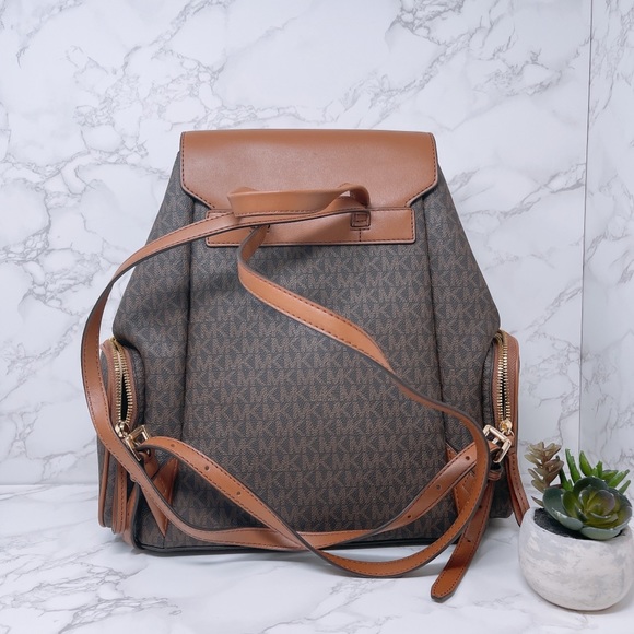 Michael Kors Large Chain Backpack - Picture 3 of 11